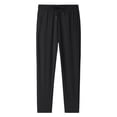 thumbnail image 1 of Plebaso Men's Silk Joggers Pants Drawstring Lightweight Athletic Pants Workout Running Sports Pants, 1 of 4