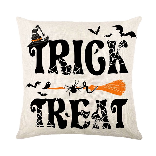 Redempat Breathable And Wrinkle-resistant Halloween Throw Pillow Covers For Spooky Style JYM328-4 1Set