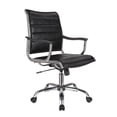 thumbnail image 1 of TygerClaw Mid Back Bonded Leather Office Chair, 1 of 3