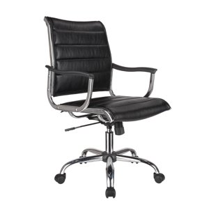 TygerClaw chaise de bureau en cuir bondé Mid Back