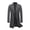 Grey, variant on RKSTN Jackets for Men And Winter Business Medium Long Woolen Coat Fashion Lapel Warm Fashion Coat Fall and Winter Long Sleeve Jacket Coats