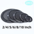 thumbnail image 4 of 2 Pcs 5 inch Speaker Grille Net Dust Cover with Screws DIY Car Audio, 4 of 6