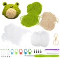 thumbnail image 1 of Animals Crochet Craft Art Tool Crochet Kit Beginners Desk Topper Home Prof M7 E9Y6, 1 of 8