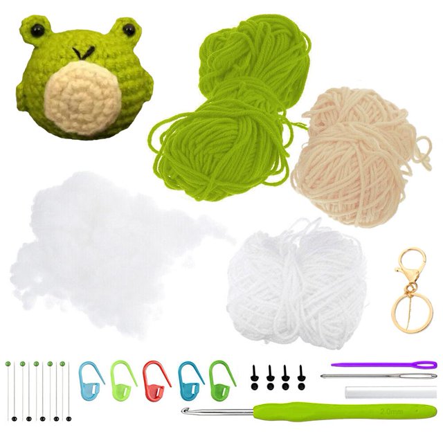 Animals Crochet Craft Art Tool Crochet Kit Beginners Desk Topper Home Prof M7 E9Y6