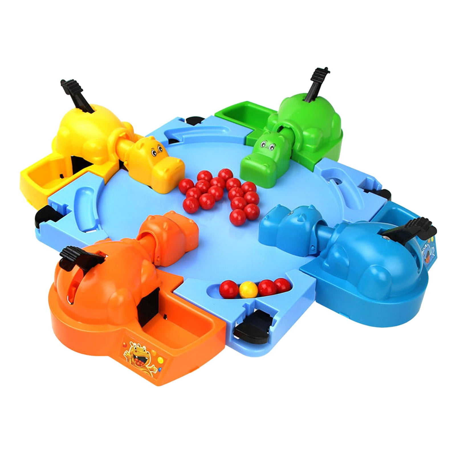 Hungry Hippos Game for Kids Swallowing Early Education Games Feeding Toddler Board Game for 2 4 Players Tabletop Educational Preschool Games for Kids and Families Christmas Ornaments Christmas Decora