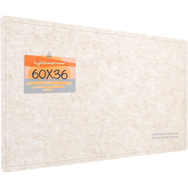 Large Bulletin Board Large Cork Board Alternative for Wall x es Felt Board Foldable Notice Board Pin Board Vision Board -