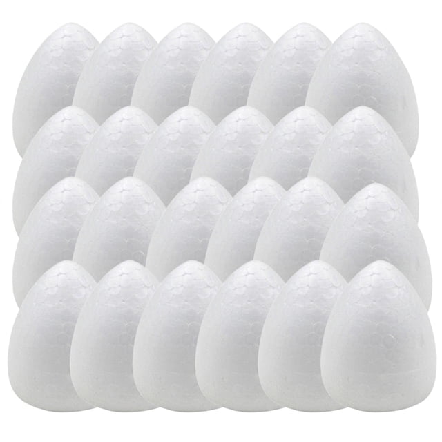 KLKCMS 100x Water Drop Modeling Buds Foam Supplies Creative Wedding Decoration 4.6cm