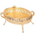 thumbnail image 3 of Metal Fruit Tray,Zinc Alloy Fruit Tray Food Tray Fruit Plates Extended Durability, 3 of 9