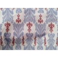 thumbnail image 4 of oneOone Tissu Popeline de Coton Imprimé Tourbillon & Paisley Ikat Largeur 56 Pouces, 4 of 4