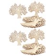 thumbnail image 2 of Copeaux de Bois Décoratifs en Forme d'Arbre, 20 Pcs Accessoires Faits Main Intégration Sans Couture, 2 of 9
