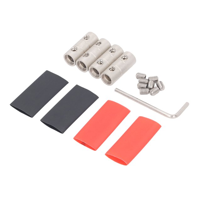 Connecteurs de Fil Audio de Voiture 4 Gauge Kit de Connecteurs de Fil 4 Gauge Connecteurs de Raccordement 4 Gauge Connecteurs de Fesses 4 Gauge Kit de Connecteurs de Fil Laiton pour Batterie Audio de Voiture
