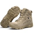 thumbnail image 1 of Bottes Cheville Tactiques de Combat Militaires pour Hommes, Randonnée en Plein Air, Chaussures Désert, 1 of 7
