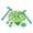Green, variant on Dvkptbk Board Games, Save Penguin On Ice Block, Family Funny Interactive Game Puzzle Table Games Day Gifts for Boys Girl (Penguin, frog, Duck Trap)