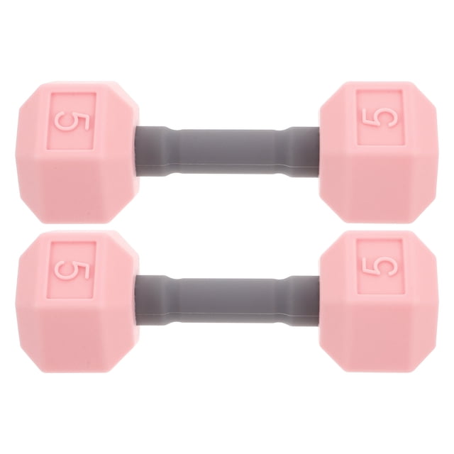 Miangastore Haltères Mini Roses Adaptés aux Enfants en Silicone Poids à Main Favorisant la Mise en Forme 2 Pcs