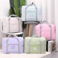 thumbnail image 4 of TIELUTT Sacs Fourre-Tout de Voyage pour Femmes Sac de Voyage Pliable Sacs Extensibles Voyage sous Été Rangement Sacs de Rangement Organisateur de Garde-Robe Robuste pour Chandails Contenants de Rangement Transparents en Tissu pour Chandails pour Organiser, 4 of 4