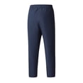 thumbnail image 3 of WRKEKC Casual Pants for Men Casual Pocket Quick Dry Solid Color Elastic Waist Drawstring Pants for Quick Dry Comfort, 3 of 5