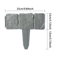 thumbnail image 3 of 1PCS Landscaping Edging Border Plastic Garden Border Edging Bulk for Decorative Stone Like Flower Bed Fence Set for Yard Landscaping Stakes for Plant, 3 of 9