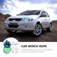thumbnail image 2 of 1 Set Heavy Duty Car Trailer Rope 8 Tons 5 Meters Tow Strap with U-Shaped Hooks, 2 of 8