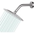 thumbnail image 1 of Rain Shower Head Round Shower Head High Flow Stainless Steel Rainfall Shower Head High Pressure Design (BChrome ), 1 of 6