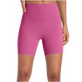 thumbnail image 1 of Yuyuzo Yoga Biker Shorts Womens High Waisted Belly Control Shapewear Workout Running Compression Shorts, 1 of 7