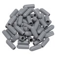 thumbnail image 1 of Uxcell Screw Thread Protectors End Caps Vinyl 50 Pcs 5mm Grey, 1 of 5