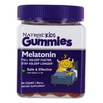 Natrol - Kids Melatonin Gummies Sleep Support Berry 1 mg. - 90 Gummies