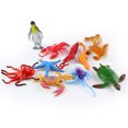 thumbnail image 3 of DPTALR un Ensemble de Simulation Animaux Marins en Plastique Créatures Marines Modèle Jouets Éducatifs, 3 of 9