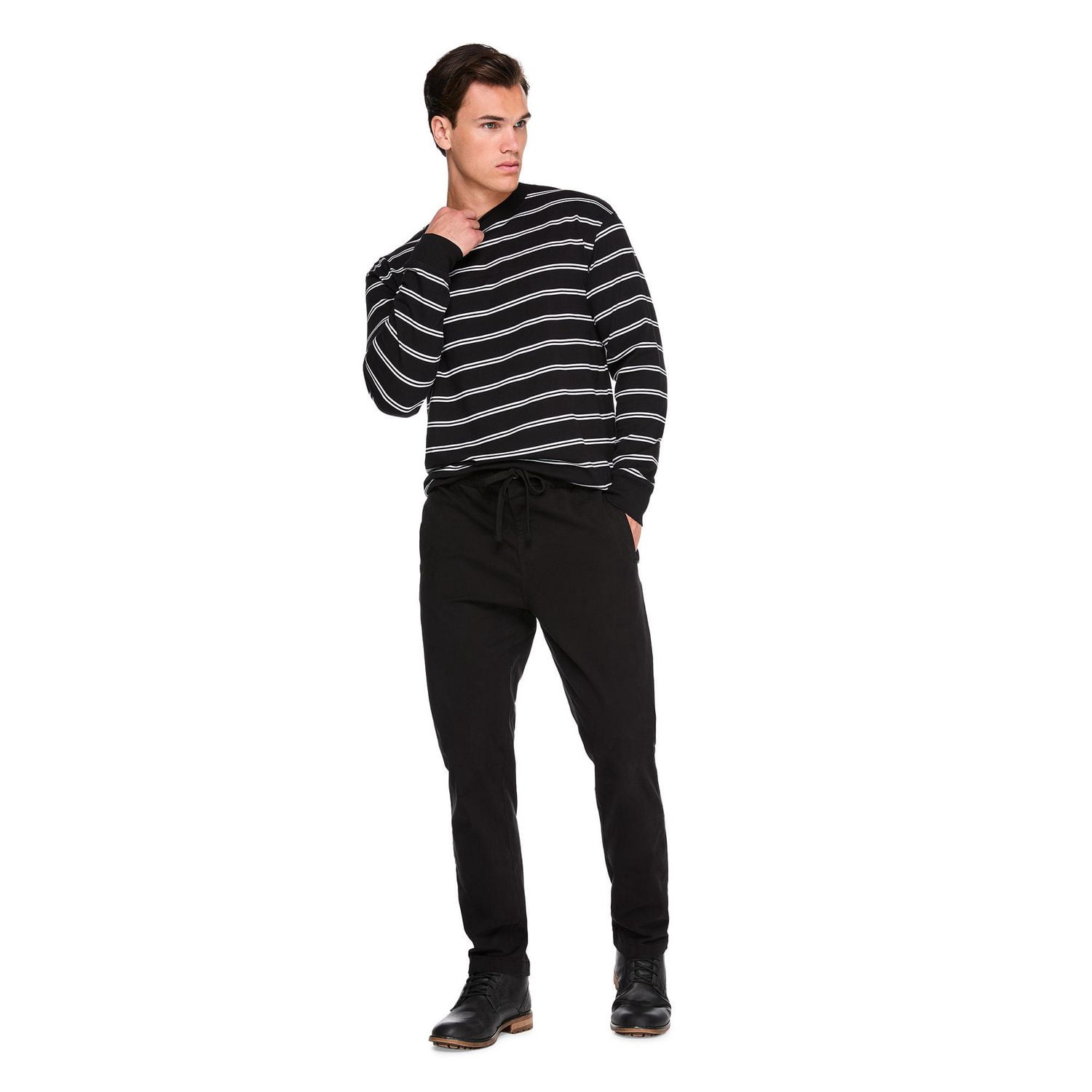 George Men's Heavyweight Jersey Long-Sleeve T-Shirt