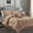 Taupe, variant on JML Polyester Comforter Sets, California King, Gray, 10-Pieces