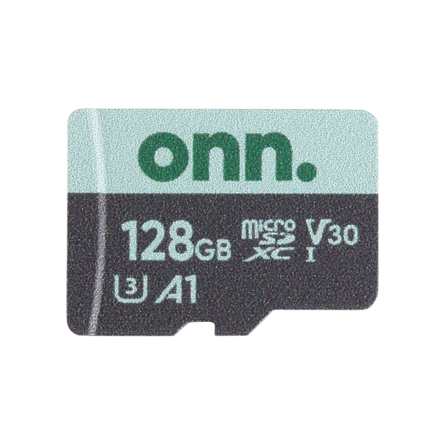 onn. 128 GB microSDXC U3 Memory Card with Adapter - Walmart.ca