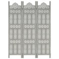 thumbnail image 1 of vidaXL Room Divider Folding Privacy Screen for Home Office Solid Wood Mango, 1 of 3