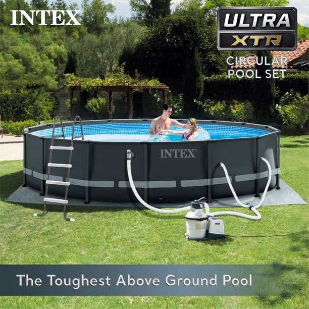 INTEX Ultra XTR 14' x 42” Round Above Ground Pool Set w/ Filter