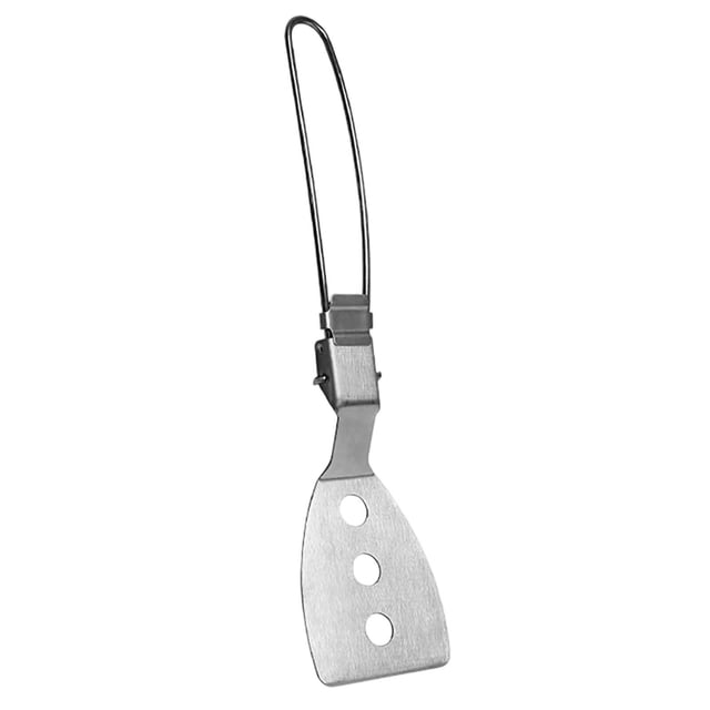 Portable Folding Spatula Stainless Steel Cookware Utensil For Outdoor Camping Picnic Barbecue