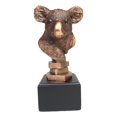 thumbnail image 3 of Statue Buste Exotique de Koala Bear Australien en Bronze Finition Électroplaquée, 3 of 5