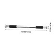 thumbnail image 3 of OUNONA 1Set Home Gym Equipment Pull Up Bars Workout Bar Steel Black for Strength Training, 3 of 7