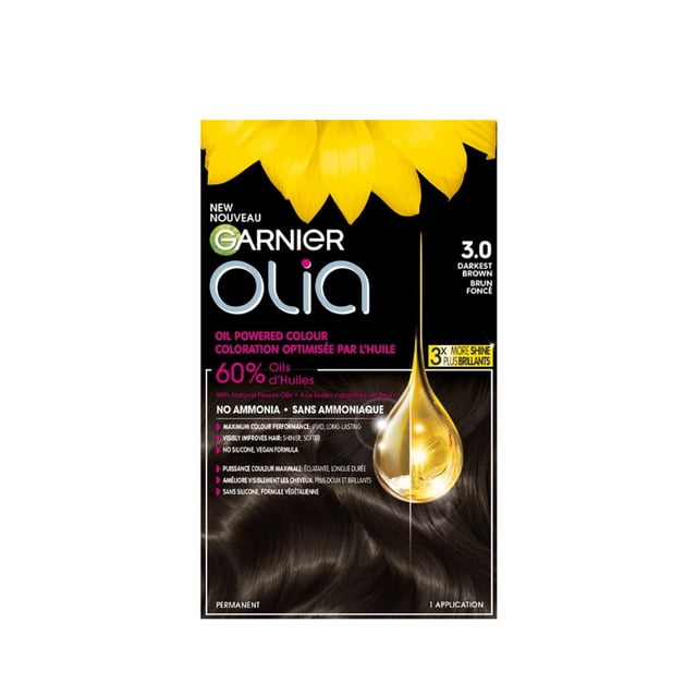 Olia Teinture pour Cheveux Permanente Sans Ammoniaque