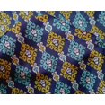 thumbnail image 4 of oneOone Silk Tabby Fabric Swirl Ikat Fabric Prints By Yard 42 Inch Wide, 4 of 4