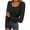 Black, variant on Womens Basic Tees Women Fitted T Shirt Long Sleeve Tee Fitted Tees for Women Women's Tops Basic Tshirts for Women Crew Neck T Shirts for Women