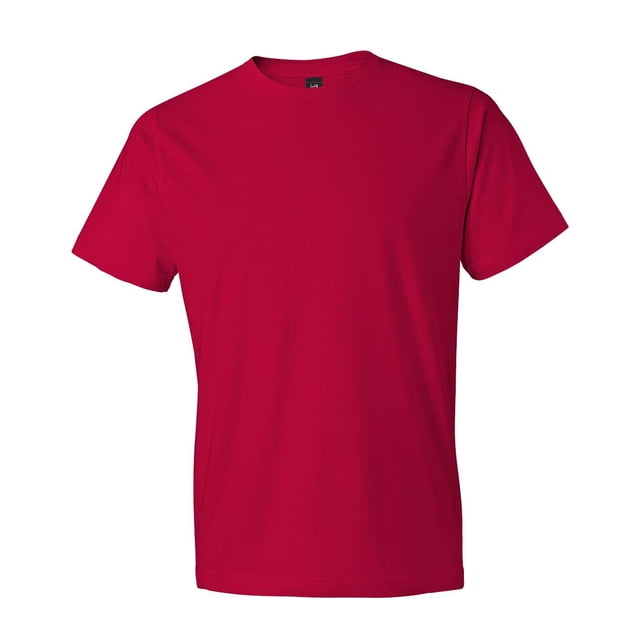 Anvil T-Shirt Léger, m, Rouge