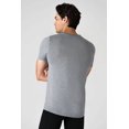 thumbnail image 4 of OTECKA T-Shirt à Col Rond en Coton Supima pour Homme Coupe Ajustée avec Évacuation de l'Humidité -3 Paquets, 4 of 5