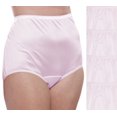 thumbnail image 1 of Nylon Brief Panty (Style 331/Plain Jane) 4 Pack in Lilac Size 14, 1 of 3
