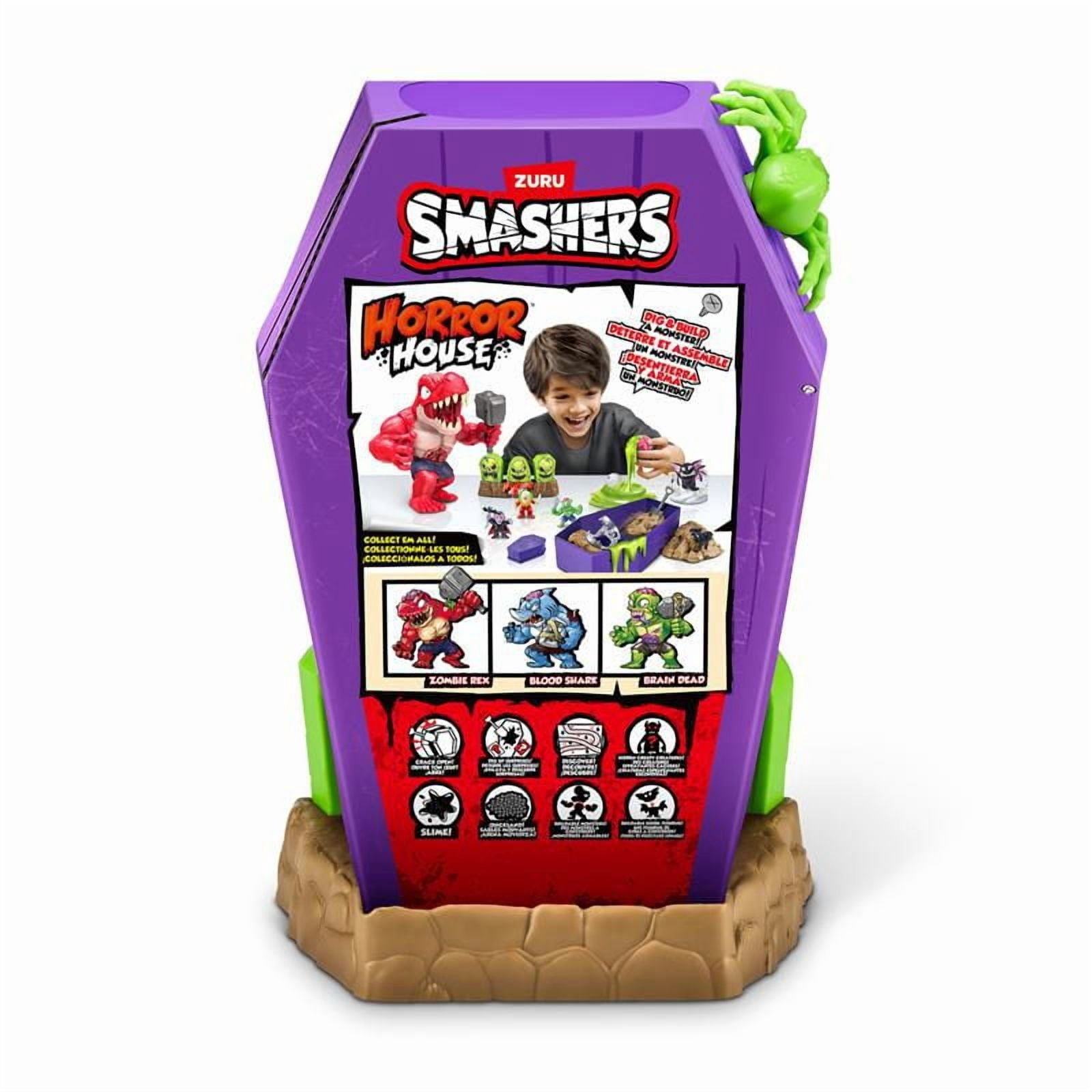 Smashers Mega Horror House de ZURU, jouet interactif, jouet à collectionner pour enfants et adolescents