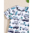 thumbnail image 4 of Toddler Boys Summer Swim Trunks Boy Floral Zipper Rash Guard One Piece Swimsuit Cartoon Animals Swimwear Spring Beach Bathing Suits 2-3T, 4 of 6