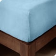 thumbnail image 1 of Bare Home Cozy Fleece Fitted Sheet - Extra Plush Polar Fleece - Deep Pocket Bed Sheet - Full, Light Blue, 1 of 5