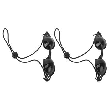 Lunettes de Protection Lumière Rouge, Légères Bloquant la Lumière Noir 2 Pcs IPL Lunettes pour Épilation