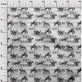 thumbnail image 3 of oneOone Velvet Gray Fabric Cowboy Fabric For Sewing Printed Craft Fabric By The Yard 58 Inch Wide-aC, 3 of 5