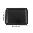 thumbnail image 3 of Thickened Carbon Steel Non-Stick Rectangular Baking Tray 14.65X10.08In Oven Pan for Cake Bread Cookies | Durable Heat Conductive Oven Accessory for Home Commercial Baking, 3 of 5