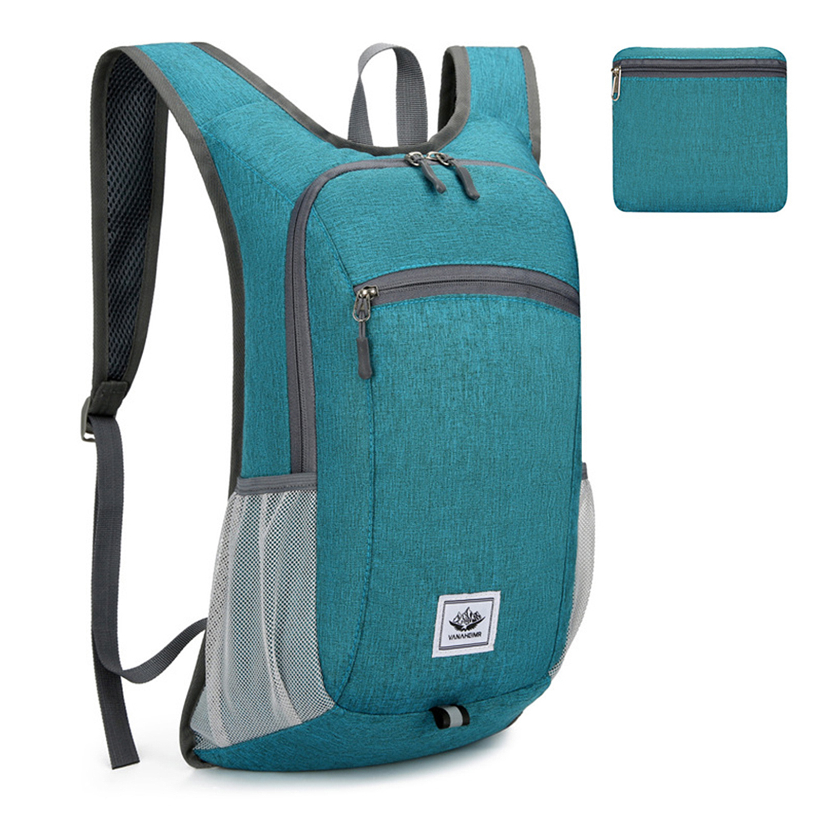 Sac à Dos Léger Pliable, Imperméable et Compact, pour Voyage, Randonnée, Vélo, Sac de Jour pour Hommes et Femmes