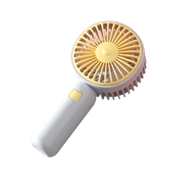 Yhmxh Fan-Desk Fan Portable Fan Box Fan Mini Fan Handheld Pocket Mini Fan Portable with Bracket Desktop USB Charging Fan Fan Heater
