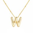 thumbnail image 4 of LYMAYTER Collier Pendentif Initial pour Femmes - Lettre Ballon, Ajustable-Cyclable, 4 of 7